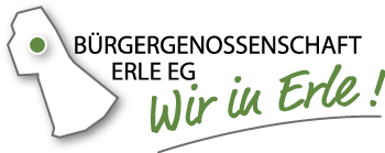 Bürgergenossenschaft Erle eG - Wir in Erle - Logo